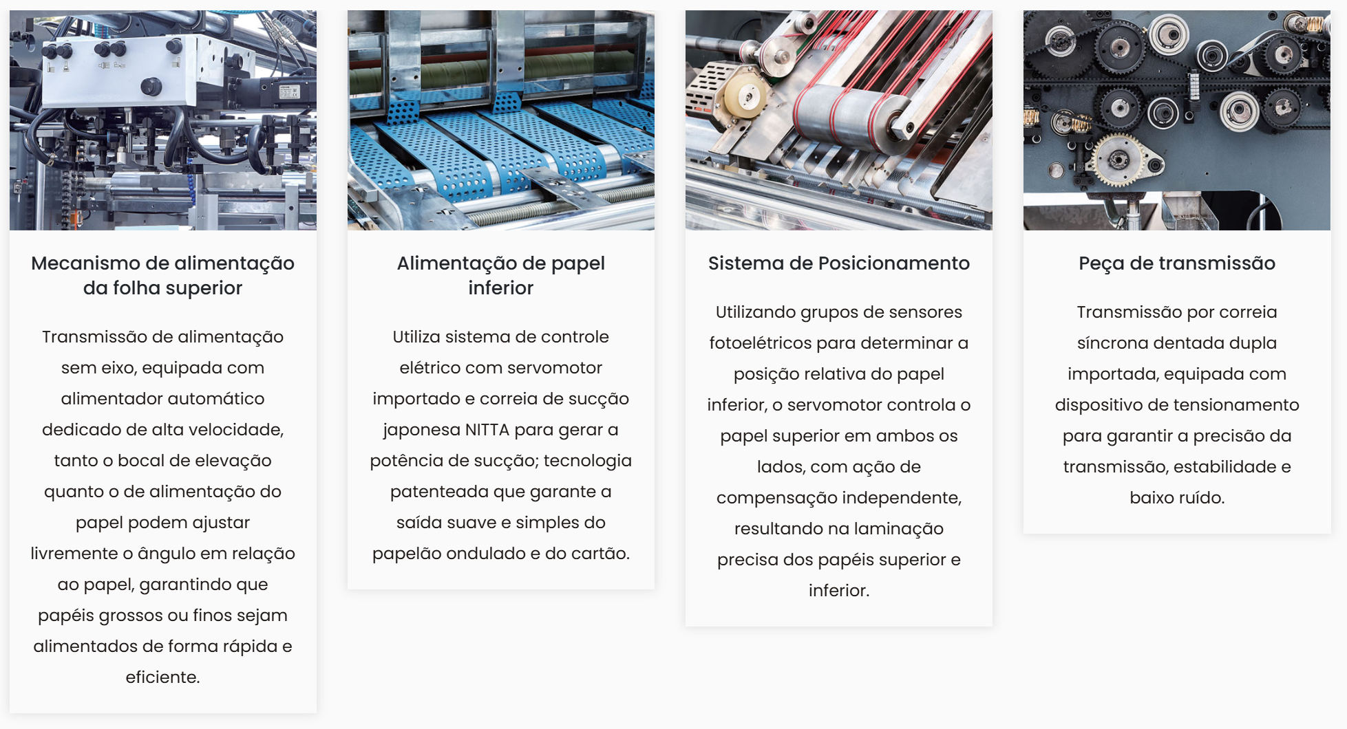 Máquina de laminação automática Saphir Série F - visão geral