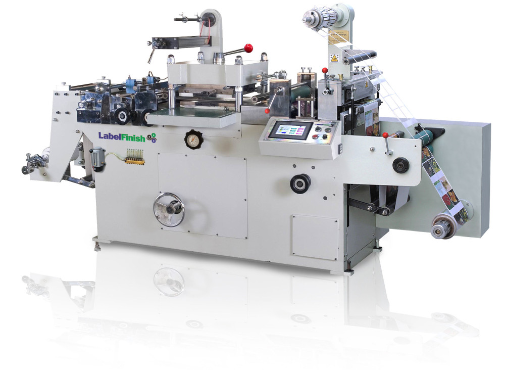 LabelFinish B320 - Máquinas de Corte com Facas Planas (Batida), Laminação, Perfuração (Tags) e Hot Stamping