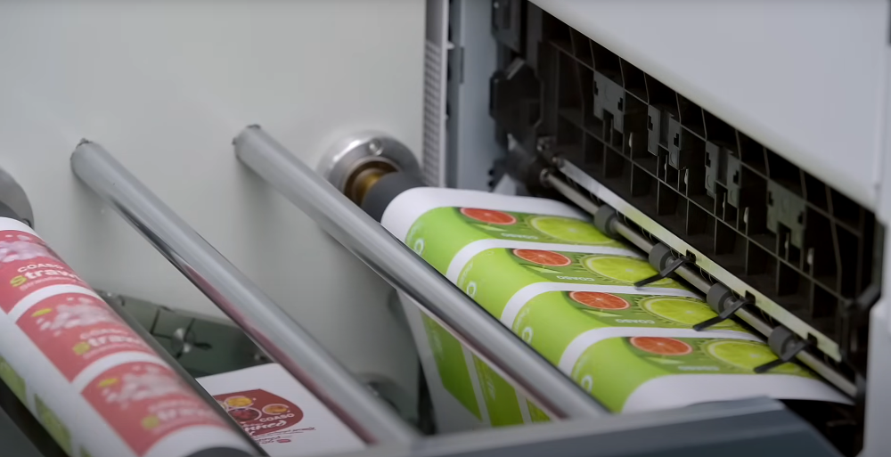 VersaPress XL+W - A Solução Econômica na Produção de Rótulos Profissionais